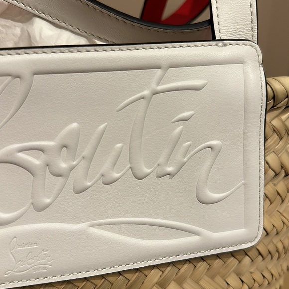 CHRISTIAN LOUBOUTIN straw beach bag - Picture 7 of 7